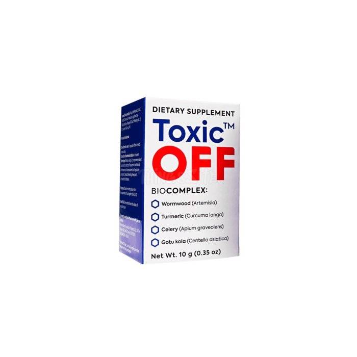 ‣ Toxic OFF capsules for parasites