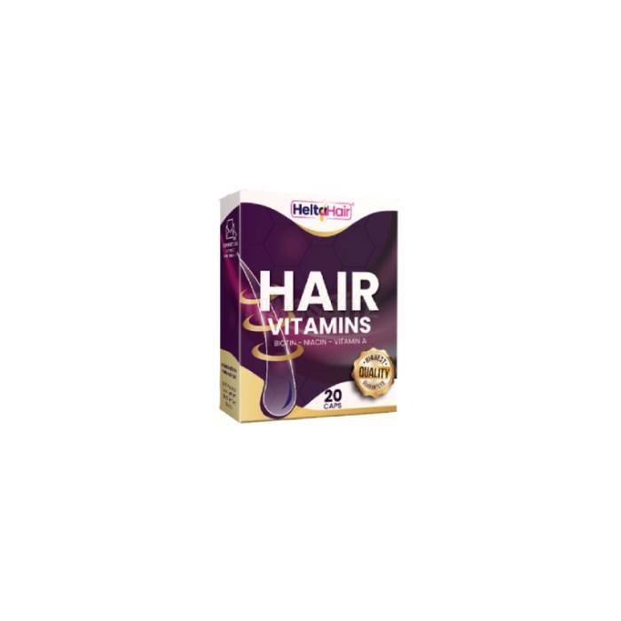 ‣ HeltaHair vitamins to restore hair growth