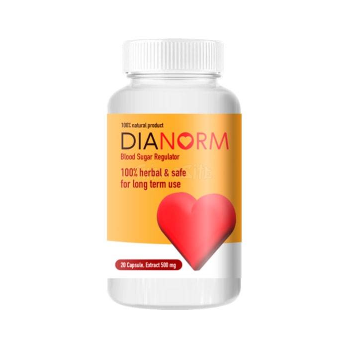 ‣ DiaNorm capsules for diabetes symptoms