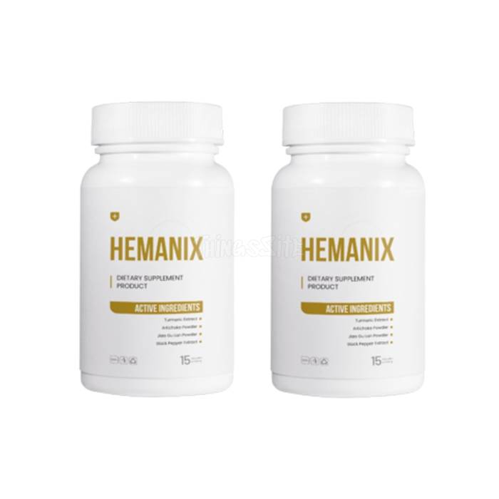 ‣ Hemanix แคปซูลสำหรับโรคริดสีดวงทวาร