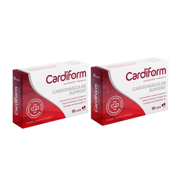 ‣ Cardiform உயர் இரத்த அழுத்தத்திற்கான காப்ஸ்யூல்கள்