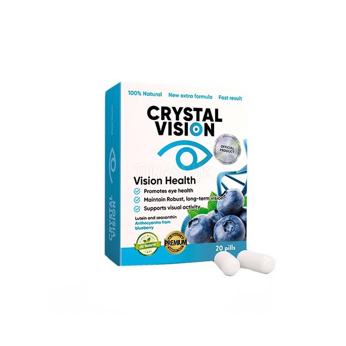 ‣ Crystal Vision remedio para la salud de los ojos