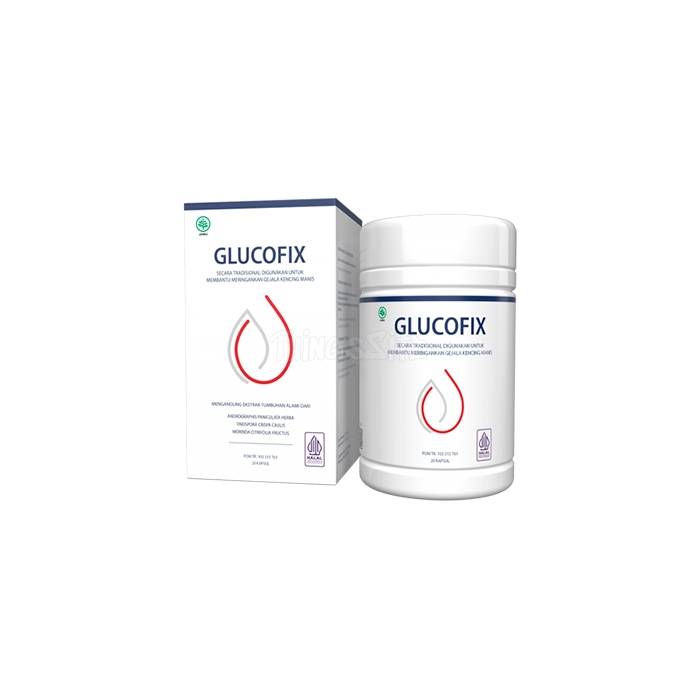 ‣ Glucofix means for normalizing sugar levels