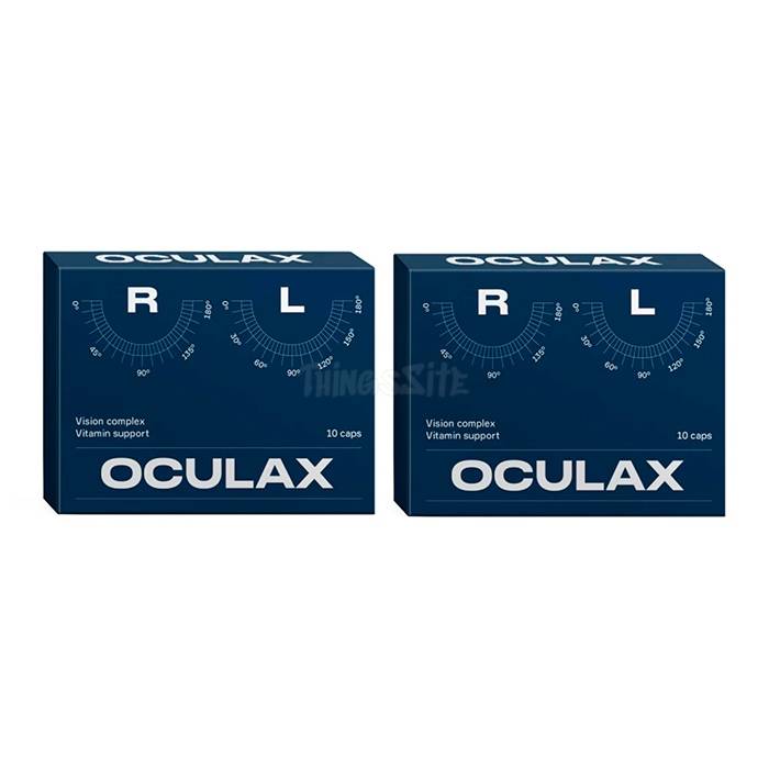 ‣ Oculax caps eye health product