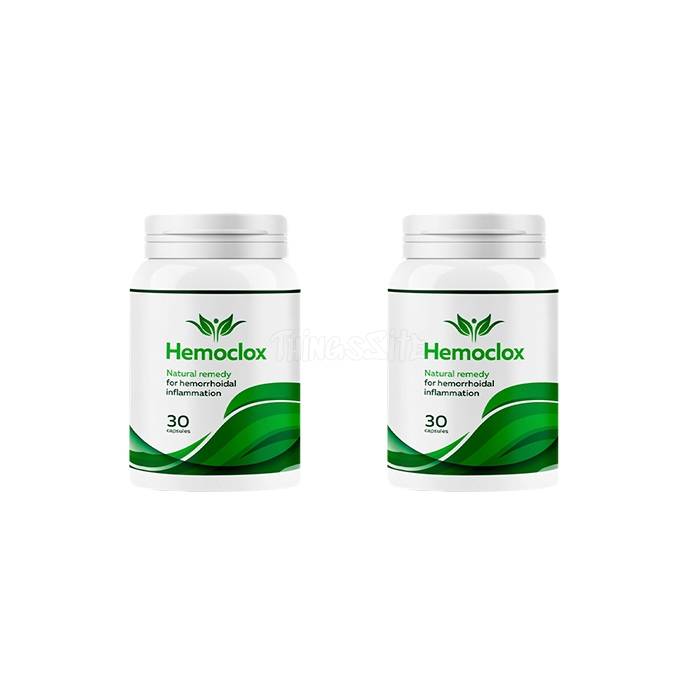 ‣ Hemoclox capsules for hemorrhoids