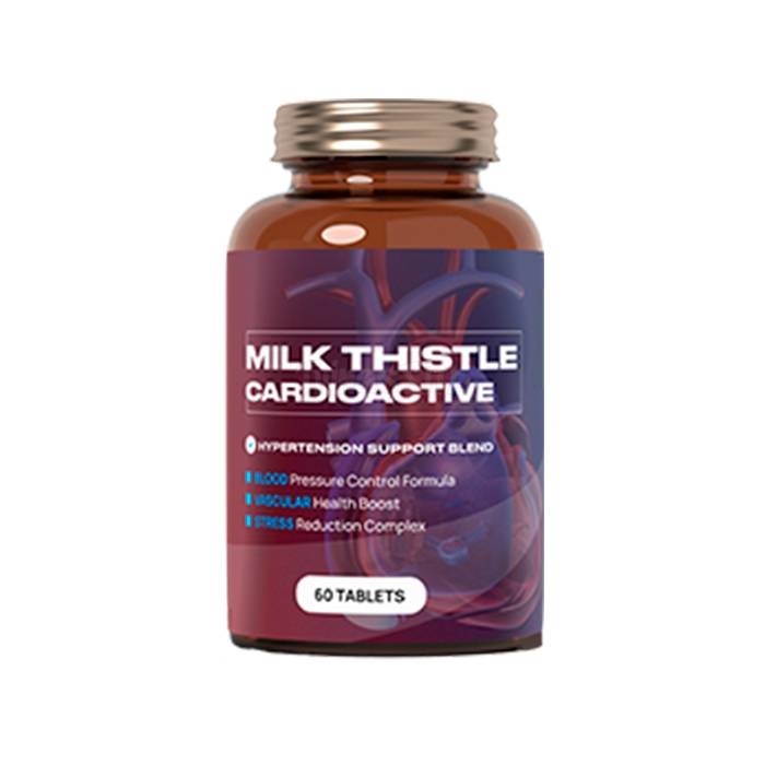 ‣ Milk Thistle CardioActive remedy for high blood pressure