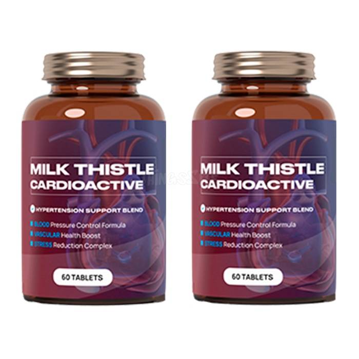 ‣ Milk Thistle CardioActive remedy for high blood pressure