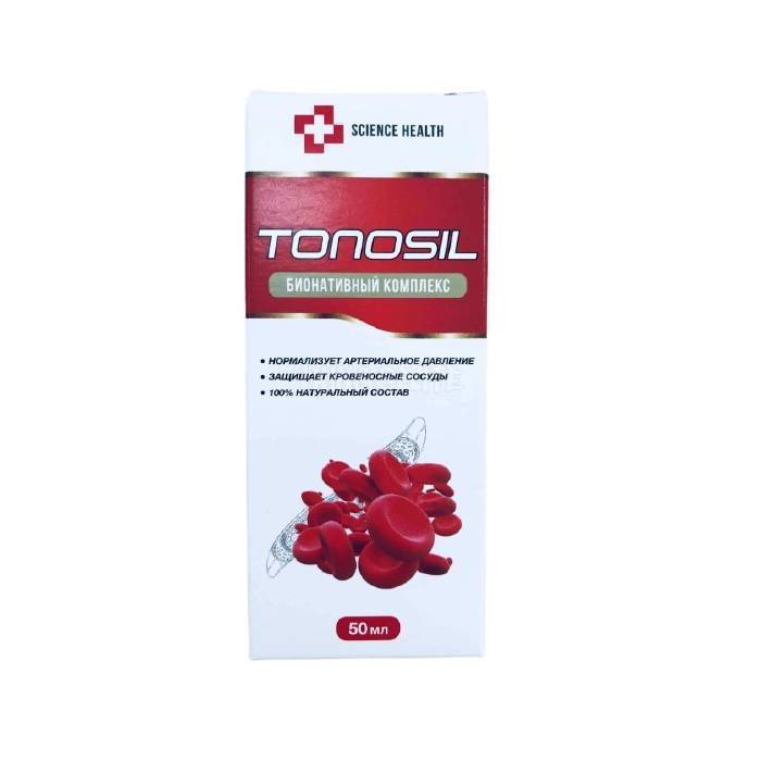 ‣ Tonosil การรักษาความดันโลหิตสูง